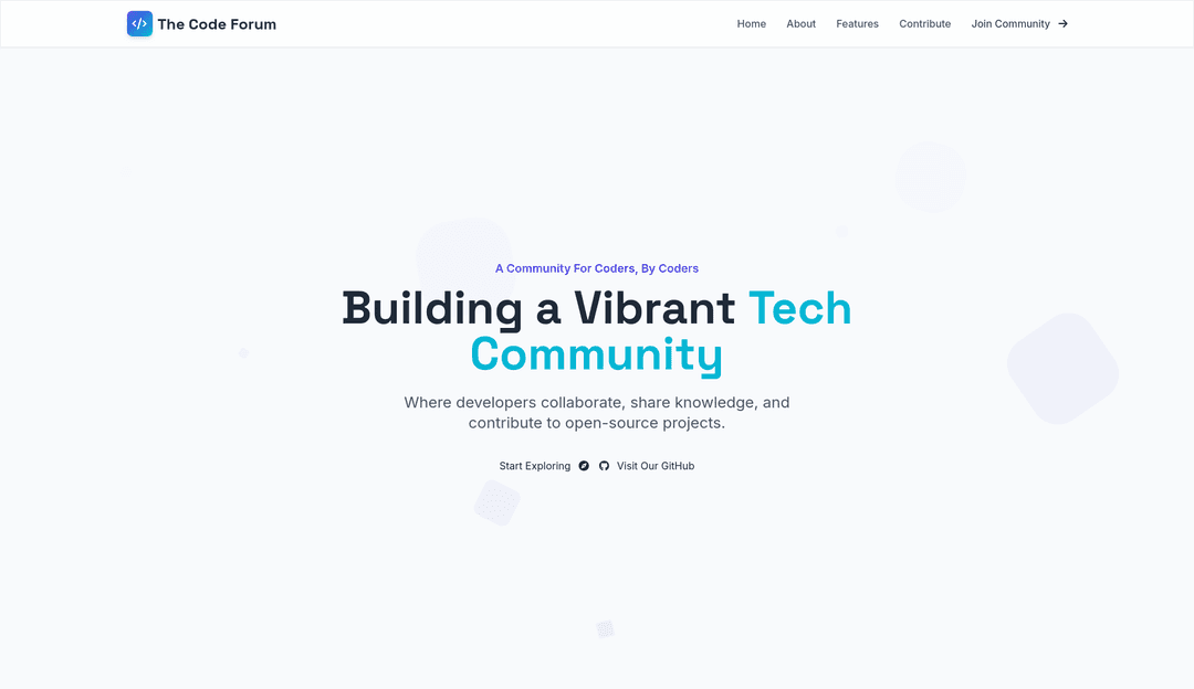 the-code-forum project preview