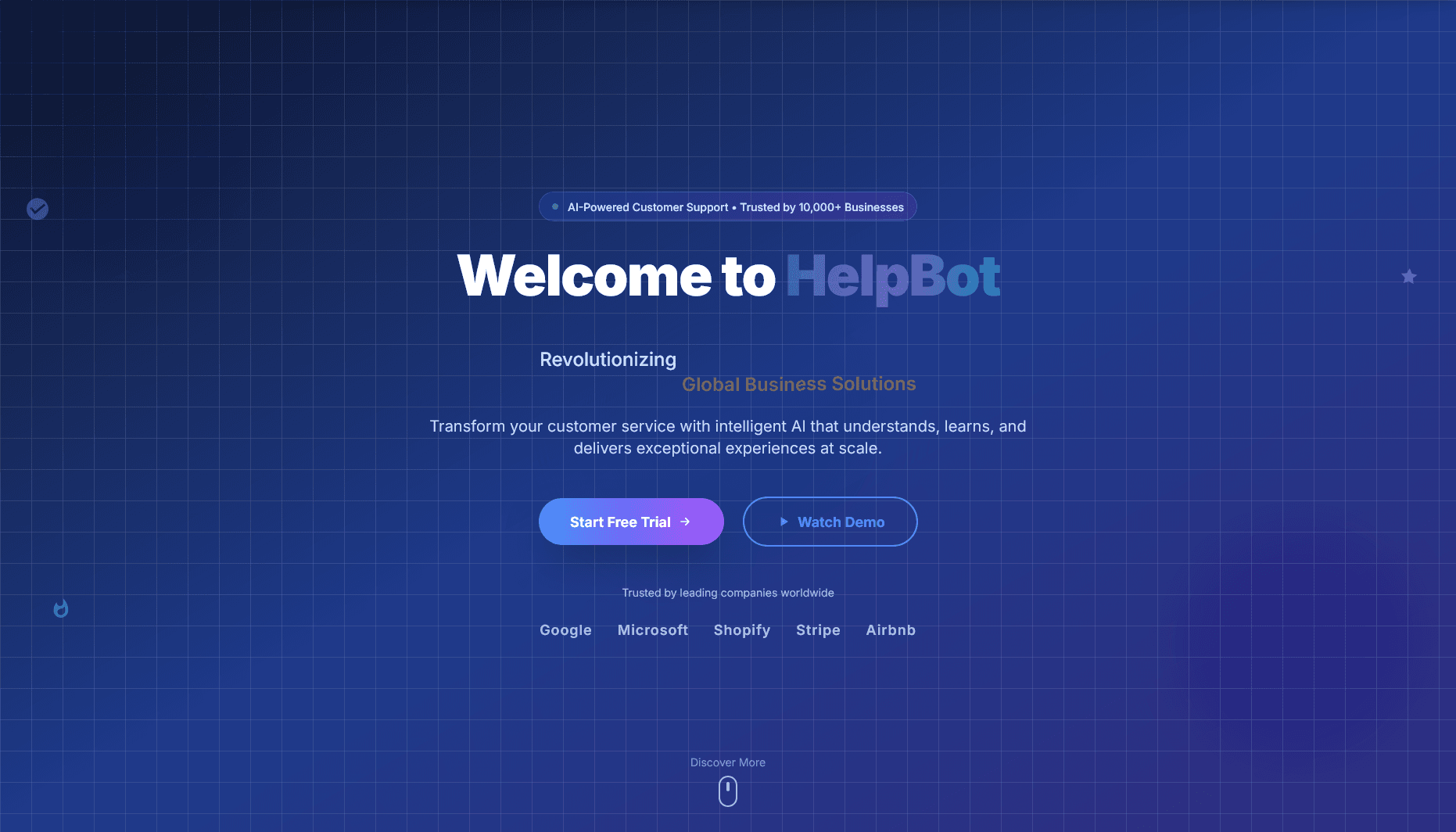 HelpBot project preview
