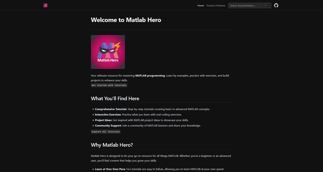 Matlab-Hero project preview